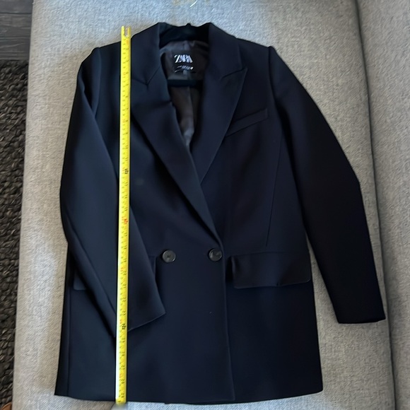 Zara long black blazer - Picture 4 of 5